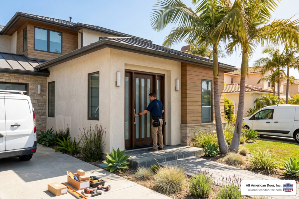 entry door installation orange county