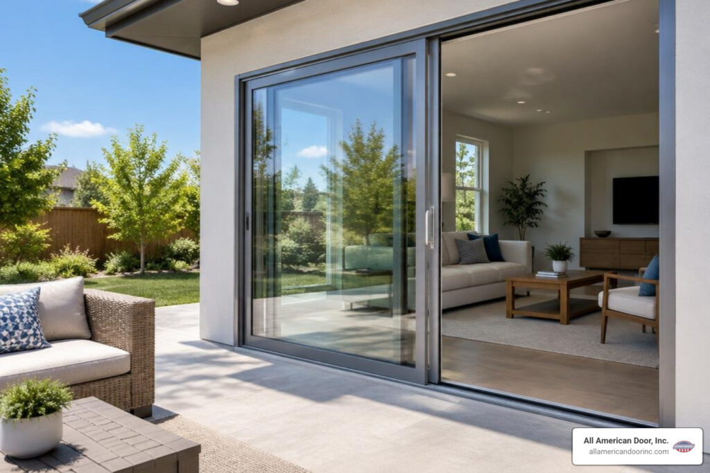Milgard sliding door